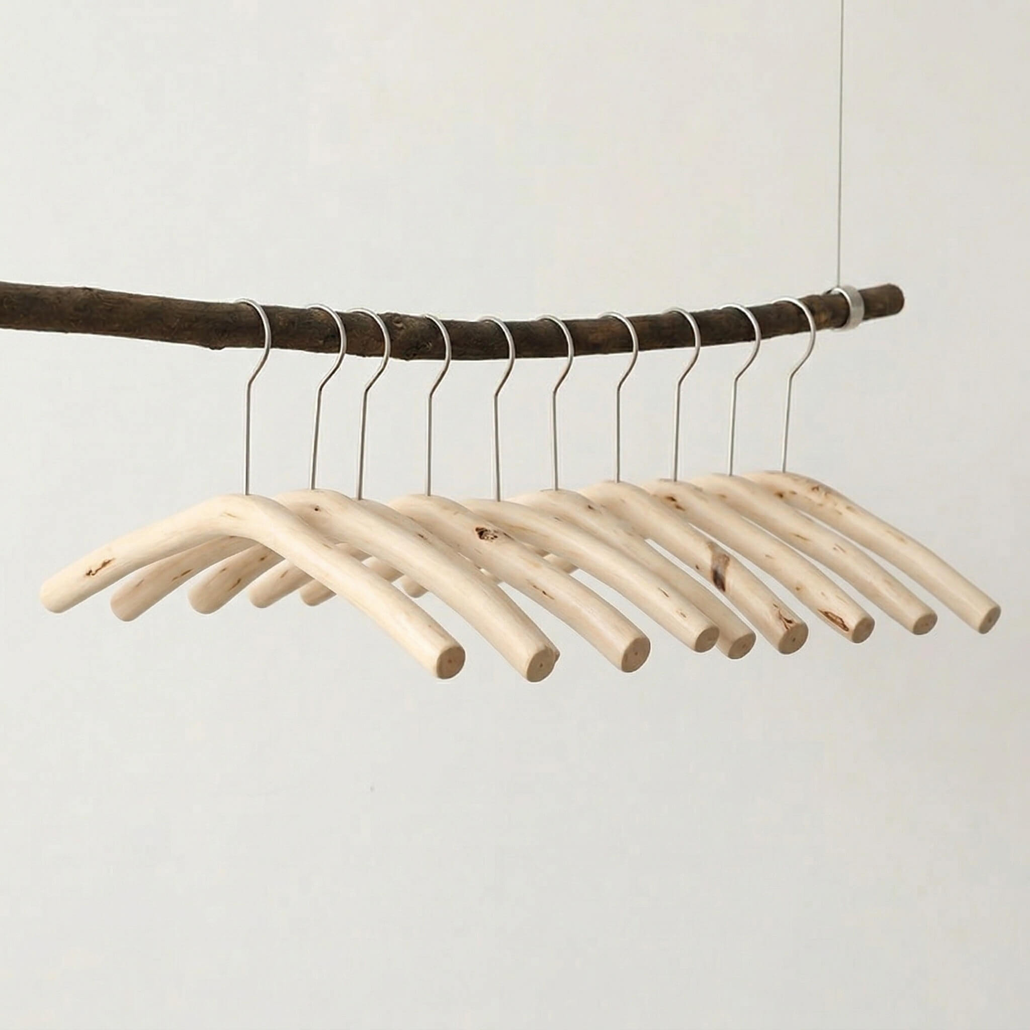 Handcrafted Natural Branch Hangers