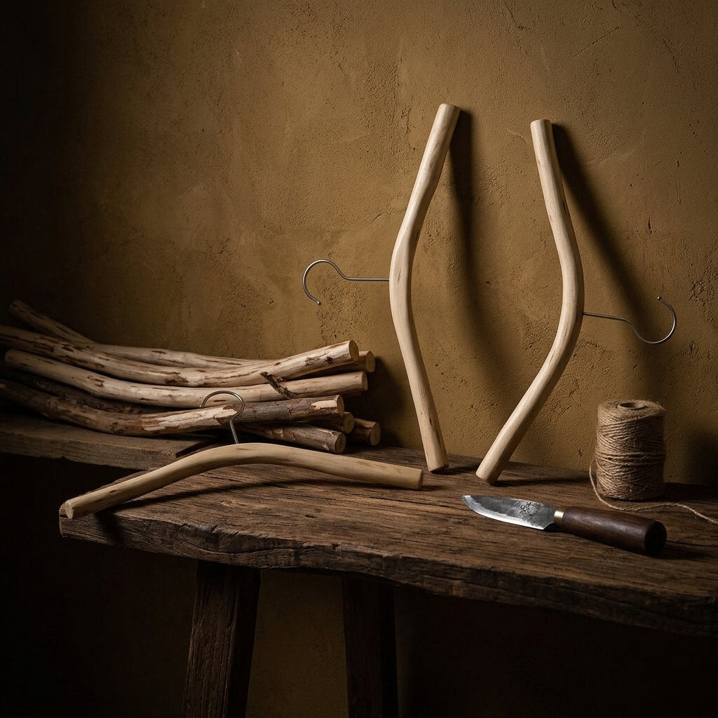 Handcrafted Natural Branch Hangers