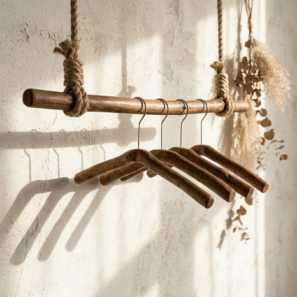 Handcrafted Natural Branch Hangers