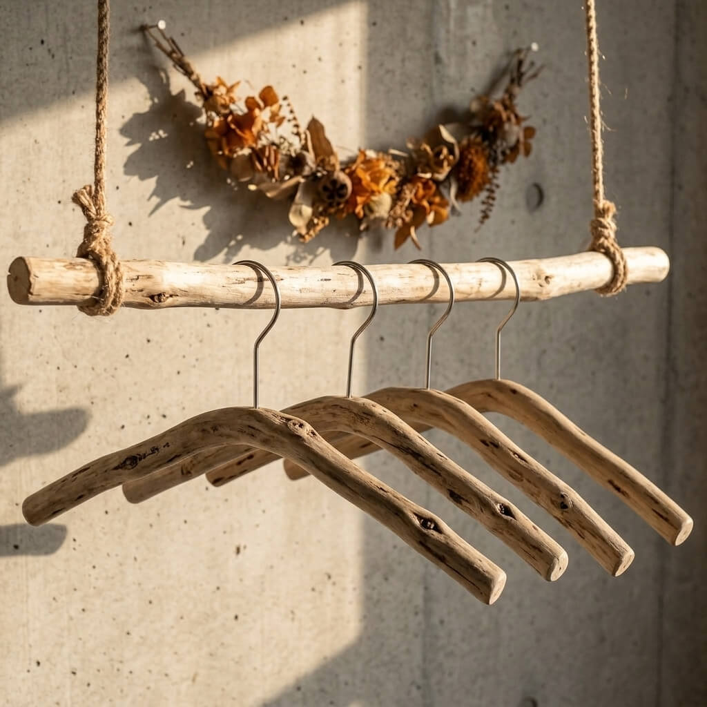 Handcrafted Natural Branch Hangers