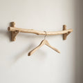Natural Ash Wood Branch Clothing Rack