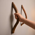 Rustic Solid Wood Branch Door Handle