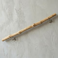 Rustic Solid Wood Branch Stair Handrail