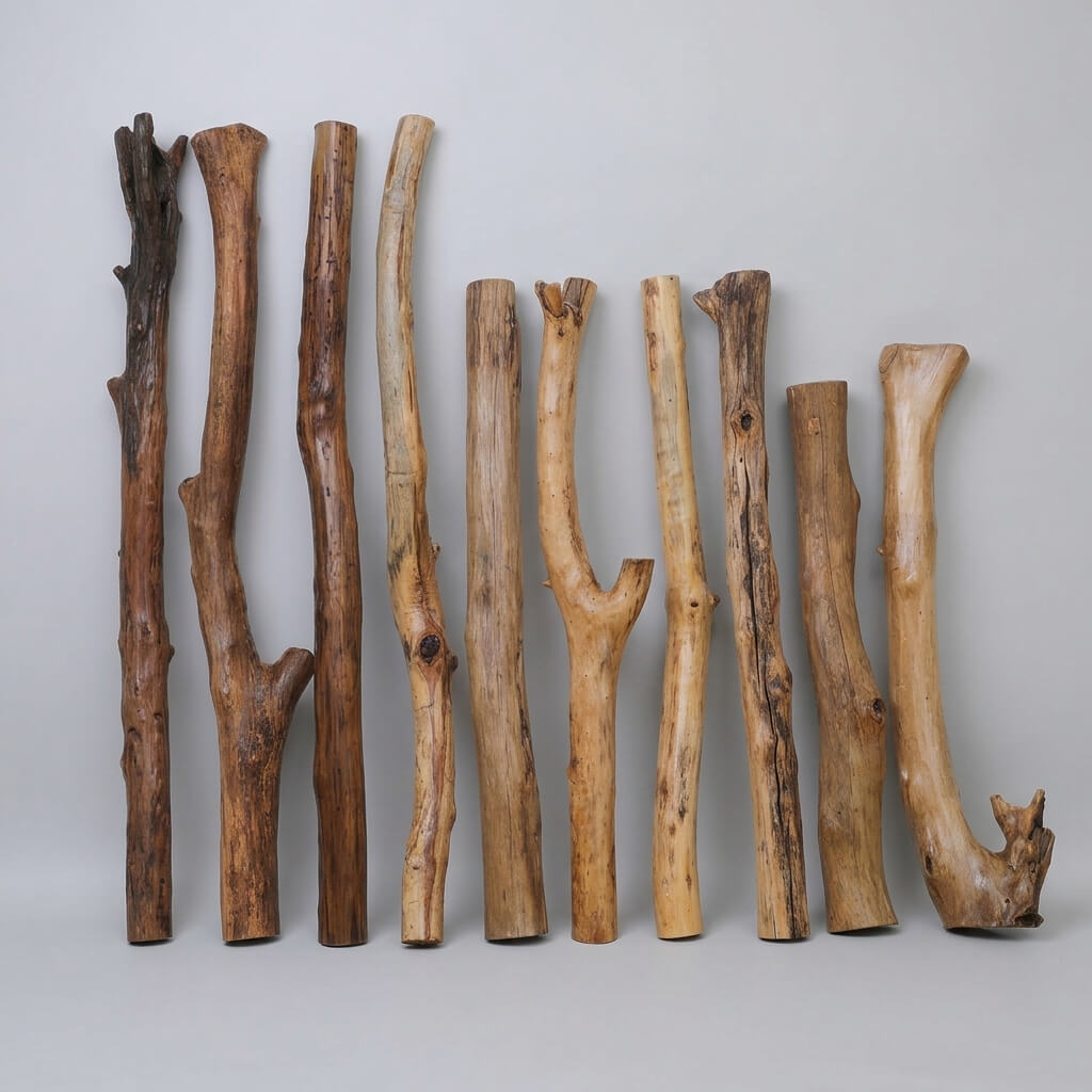 Wabi-Sabi Solid Wood Branch Chandelier