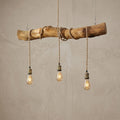 Wabi-Sabi Solid Wood Branch Chandelier