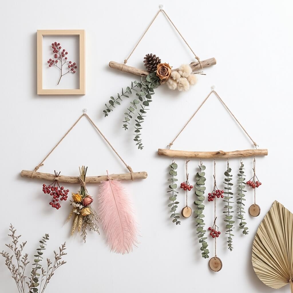 Wall-Mounted Branch Display